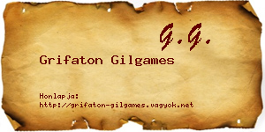 Grifaton Gilgames névjegykártya